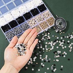 DIY-Sets zur Herstellung von Armbändern aus Polymer-Tonperlen und CCB-Kunststoffperlen&nbsp;DIY-YW0012-06B