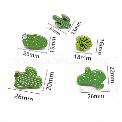 Broches de carte de fer&nbsp;AJEW-TAC0021-08