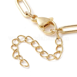 Herstellung von Armbändern aus Messing mit Büroklammerketten&nbsp;AJEW-JB01217