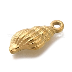 Placcatura ionica (ip) ciondoli in acciaio inossidabile 304&nbsp;STAS-M075-17G
