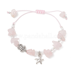 Armbänder mit Schildkröten-Anhängern aus einer Legierung&nbsp;BJEW-MZ00329-02