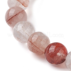 Bracciali elasticizzati da donna in quarzo ferruginoso naturale&nbsp;BJEW-JB10088-01