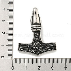 Wikinger-Anhänger aus chirurgischem Edelstahl 316&nbsp;STAS-E212-85AS