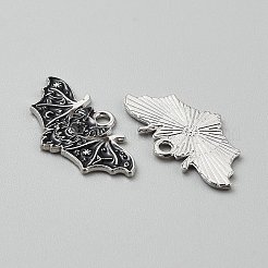 Platin-Legierung Emaille-Anhänger&nbsp;ENAM-WH0073-03D
