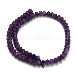 Natürlichen Amethyst Perlen Stränge&nbsp;G-Z111-A08-02
