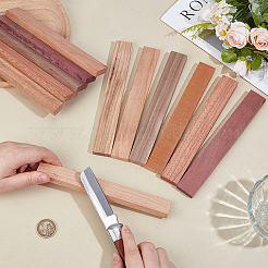 12 Stück 6 Farben Holzbrett&nbsp;DIY-BC0017-36
