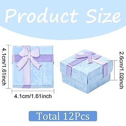 12 Stück Valentinstagsgeschenkpakete Ringboxen aus Karton&nbsp;CBOX-YW0001-04A