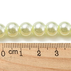 Perles de verre nacrées cuites au four&nbsp;LS-HY-XCP0001-14
