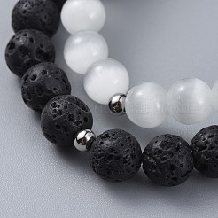 Conjuntos de pulsera elástica&nbsp;BJEW-JB04513-01