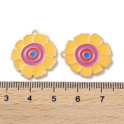 Emaille Anhänger Legierung&nbsp;ENAM-O001-07B-G