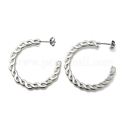 Boucles d'oreilles à tige en acier inoxydable 304&nbsp;EJEW-F361-21P
