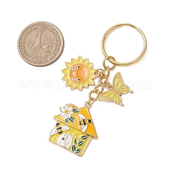 Porte-clés en alliage de zinc émaillé&nbsp;KEYC-JKC01460