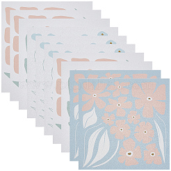 10 pieza de adhesivo para azulejos de imitación de cuero&nbsp;DIY-GF0012-85B