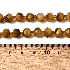 Natürlichen Tigerauge Perlen Stränge&nbsp;G-D105-B10