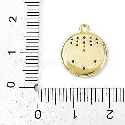 Messing micro pave klare zirkonia anhänger&nbsp;LS-KK-L238-29G