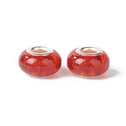 Résine rondelle perles européennes&nbsp;RPDL-A001-01-04