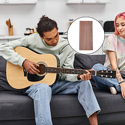 Gitarrenkopf aus Walnussholz&nbsp;DIY-WH0816-082