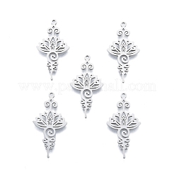 Pendentif en acier inoxydable 201 anti-ternissement&nbsp;STAS-B027-16P