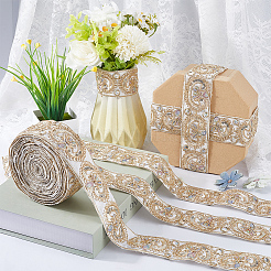 Ruban en polyester de style ethnique pour la décoration de couture&nbsp;OCOR-WH20007-26E