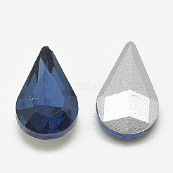 Torna a punta cabochon strass vetro&nbsp;RGLA-T082-6x10mm-13