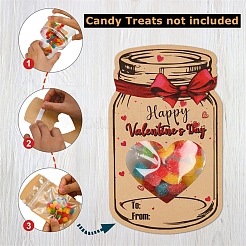 Kits de bricolage de cartes de Saint-Valentin&nbsp;DIY-K070-01