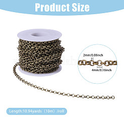 10 m lange Roloketten aus Eisen&nbsp;CH-CA0001-04