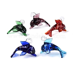 Pendentifs vernissées manuelles&nbsp;LA-N048-23