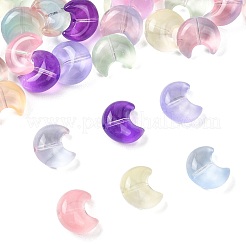 100 Stück 12 Stile Backfarbe transparente Glasperlen&nbsp;DGLA-FS0001-26