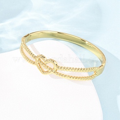 Bracelets à charnière en acier inoxydable 304 pour femmes&nbsp;BJEW-F527-02G