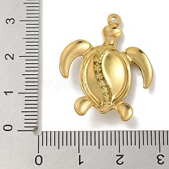 Pendentifs en acier inoxydable 304 et émail blanc&nbsp;STAS-I322-80B-G