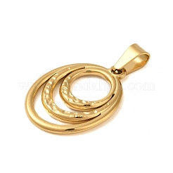 Ionenplattierung (IP) 304 Edelstahlanhänger&nbsp;STAS-C103-27G