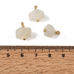 Pendenti in pietra di luna bianca naturale&nbsp;GG-CBACE45-01G-04