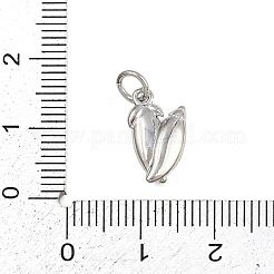 Messing Mikro ebnen Zirkonia Anhänger&nbsp;KK-A269-12P