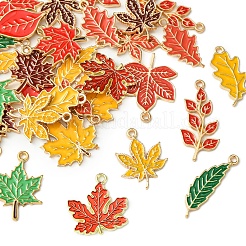30 pendentif en alliage émaillé sur le thème de Thanksgiving&nbsp;ENAM-FS0002-01