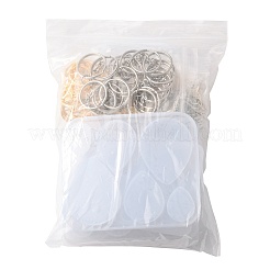 DIY-Sets zum Herstellen von Ohrringen/Schlüsselanhängern&nbsp;DIY-FS0009-88