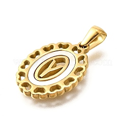 Pendentifs en acier inoxydable 304 doré&nbsp;STAS-K300-02G-Y