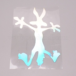 Autocollants de voiture de loup de personnalité d'animal familier imperméables&nbsp;DIY-WH0258--05B-03