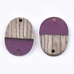 Connettori in resina e legno wengé&nbsp;RESI-S367-11A-05