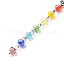 Chakra-Themen-Sonnenfänger-Anhänger-Dekorationen&nbsp;HJEW-JM00669