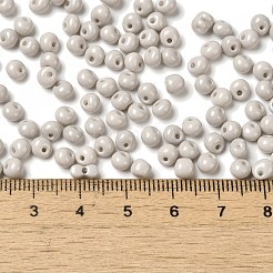 6/0 perline di semi di vetro con vernice opaca per cottura a forno&nbsp;SEED-M012-02A-10