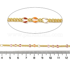 Cadenas figaro latón&nbsp;CHC-F020-11G-05