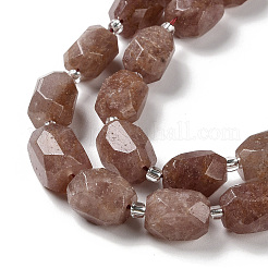 Fragola naturale perle di quarzo fili&nbsp;G-C105-A04-01