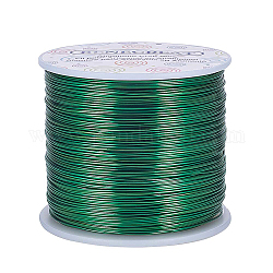 Benecreat 20 gauge (0.8mm) filo di alluminio 770ft (235m) anodizzato gioielli artigianali perline filo di alluminio colorato floreale artigianale - verde