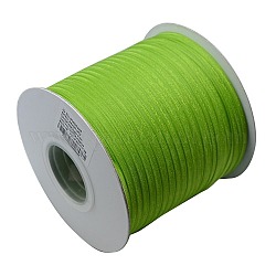Polyester Organzaband, grün, 1/8 Zoll (3 mm), 800yards / Rolle (731.52 m / Rolle)