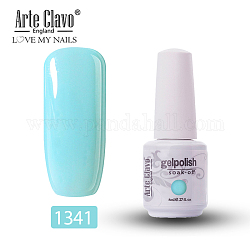 8ml de gel especial para uñas, para estampado de uñas estampado, kit de inicio de manicura barniz, turquesa pálido, botella: 25x66 mm