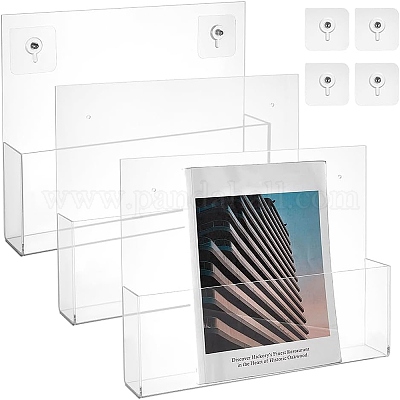 Libreria da parete in acrilico&nbsp;AJEW-WH0010-30-1