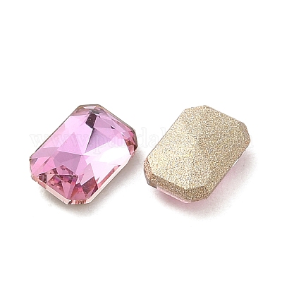 Cabochons de strass en verre&nbsp;RGLA-P037-04A-D223-1