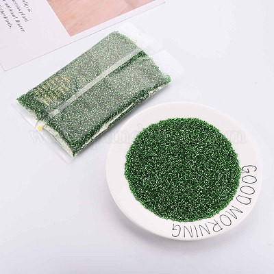Perline di tromba in vetro&nbsp;SEED-S032-08A-27-1