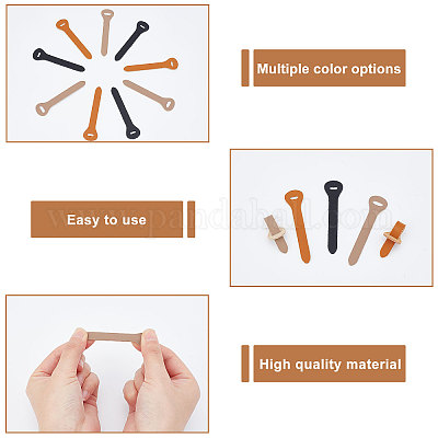 Shop WADORN 30pcs Leather Zipper Puller for Jewelry Making - PandaHall  Selected