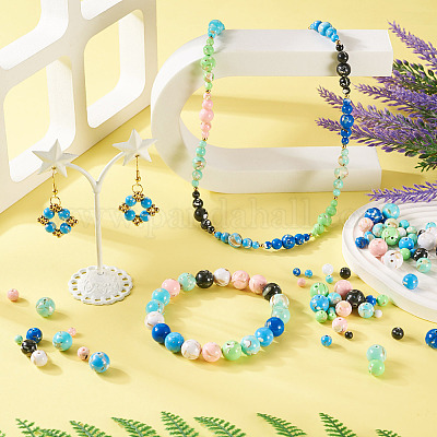 Perline Rotonde Sfuse In Legno Naturale A Righe, 6 Mm, 8 Mm, 10 - Foto 9